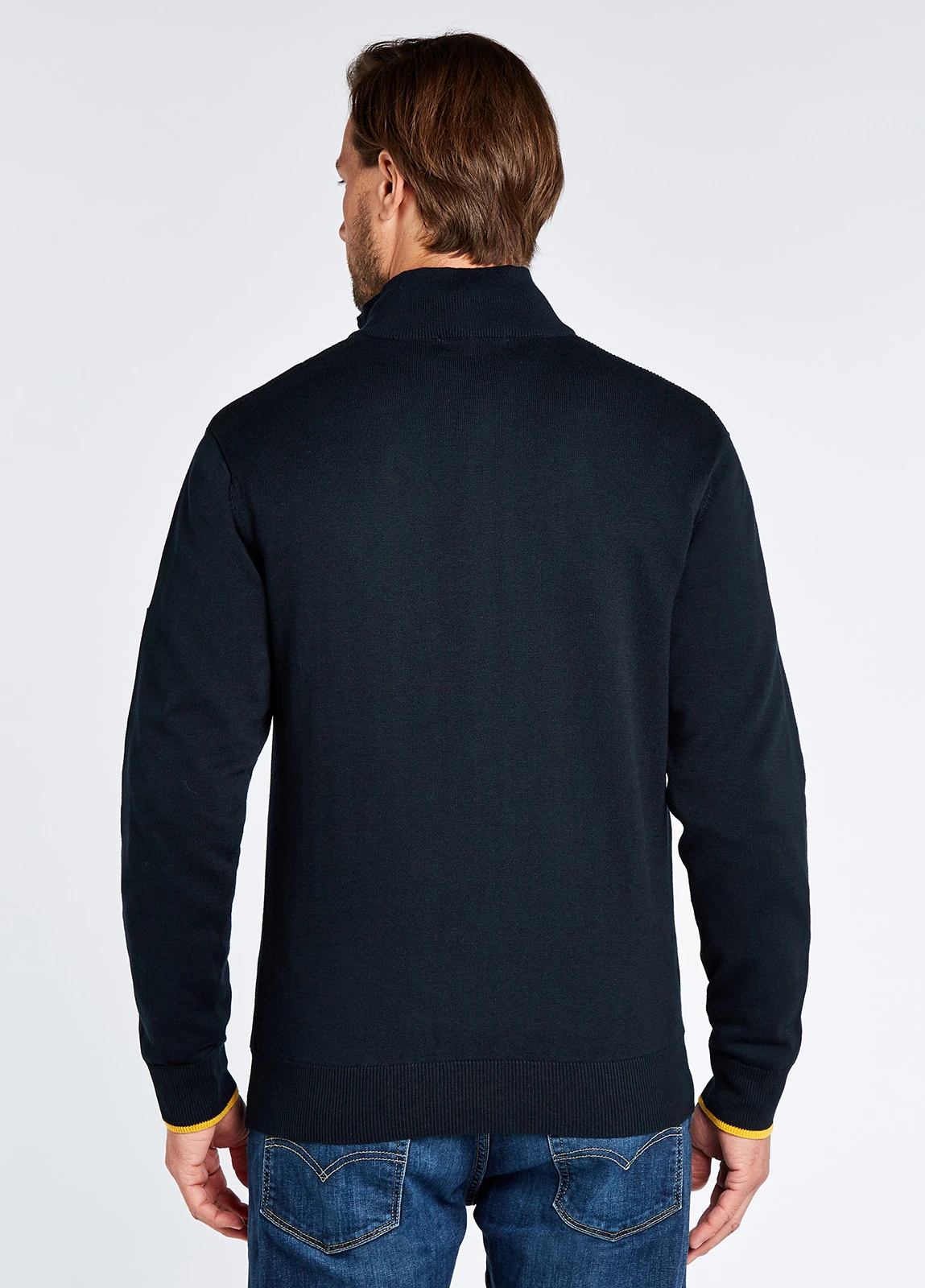 Dubarry Rathwood Zip Neck Knit - Navy 8 Dubarry Rathwood Zip Neck Knit - Navy - Image 6
