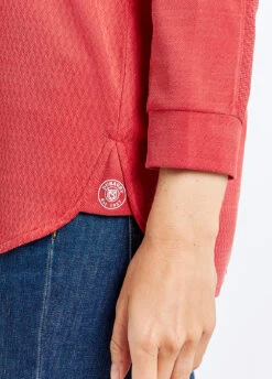 Dubarry Templehouse Tunic Top - Cardinal - EU 36 -Dubarry Sales 401556 6