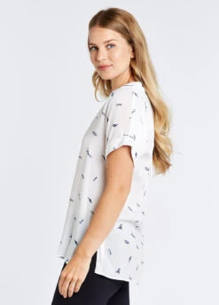Dubarry Heron Shirt - White -Dubarry Sales 402400 4