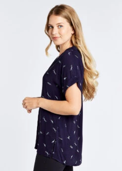 Dubarry Heron Shirt - Navy -Dubarry Sales 402403 4