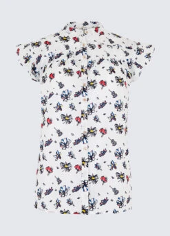 Dubarry Wilder Shirt - White Multi -Dubarry Sales 402500 1