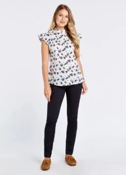 Dubarry Wilder Shirt - White Multi -Dubarry Sales 402500 2