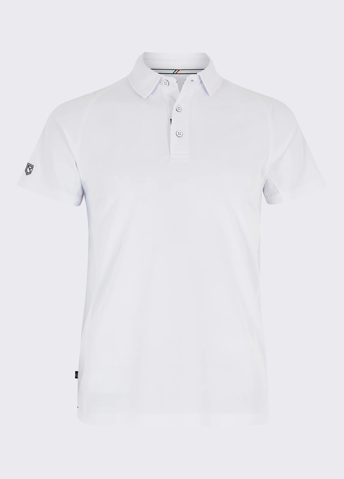 Dubarry Menton Men's Technical Polo - White 6 Dubarry Menton Men's Technical Polo - White - Image 4