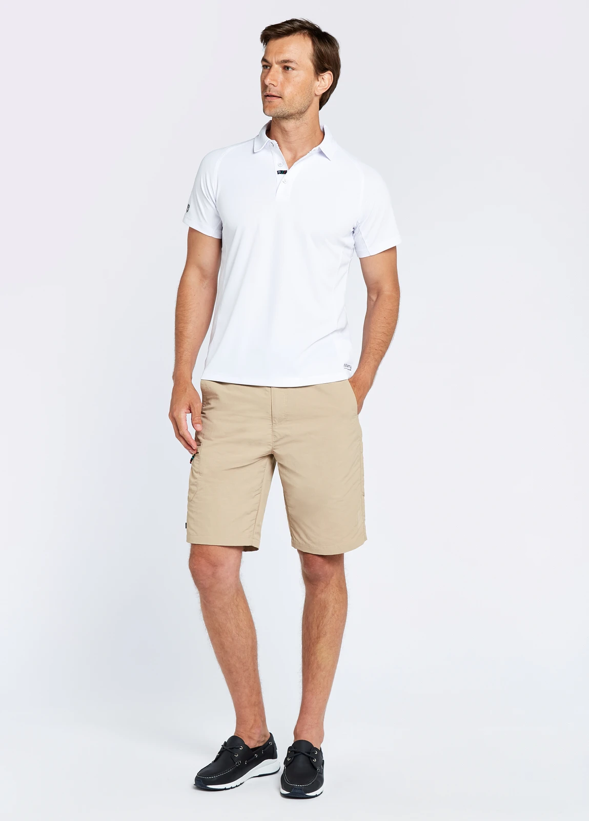 Dubarry Menton Men's Technical Polo - White 4 Dubarry Menton Men's Technical Polo - White - Image 2