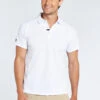 Dubarry Menton Men's Technical Polo - White -Dubarry Sales 403300 4