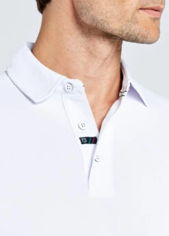 Dubarry Menton Men's Technical Polo - White 15 Dubarry Menton Men's Technical Polo - White -Dubarry Sales 403300 6