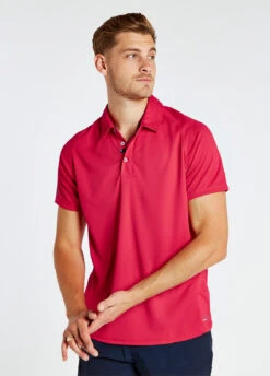 Dubarry Menton Men's Technical Polo - Red