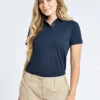 Dubarry Riviera Women's Technical Polo - Navy -Dubarry Sales 403403 3