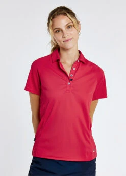 Dubarry Riviera Women's Technical Polo - Red