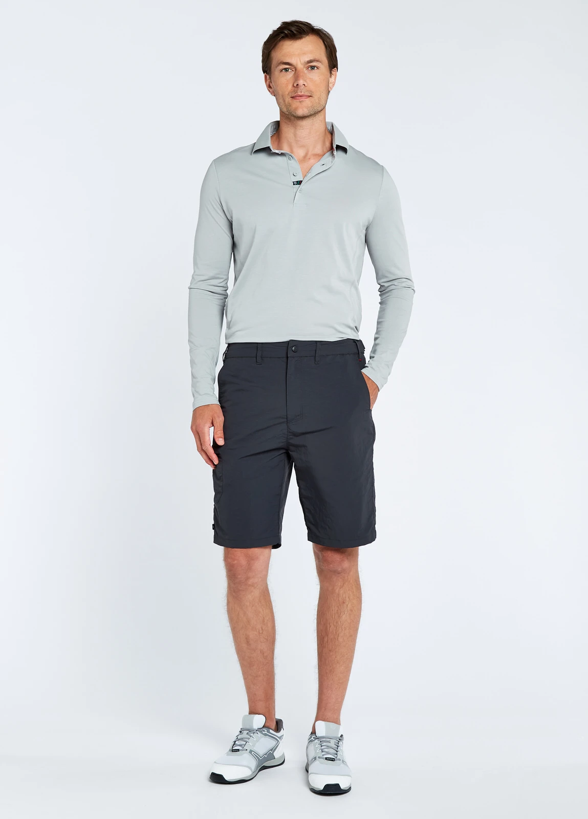 Dubarry Cyprus Mens Crew Shorts - Graphite 4 Dubarry Cyprus Mens Crew Shorts - Graphite - Image 2