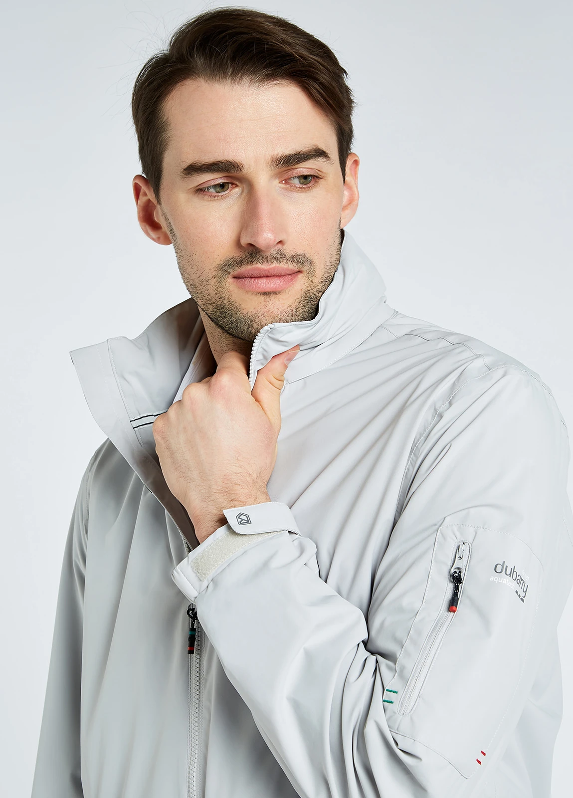 Dubarry Levanto Men's Crew Jacket - Platinum 7 Dubarry Levanto Men's Crew Jacket - Platinum - Image 5