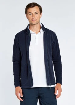 Dubarry Mustique Men's Full-zip Fleece - Navy
