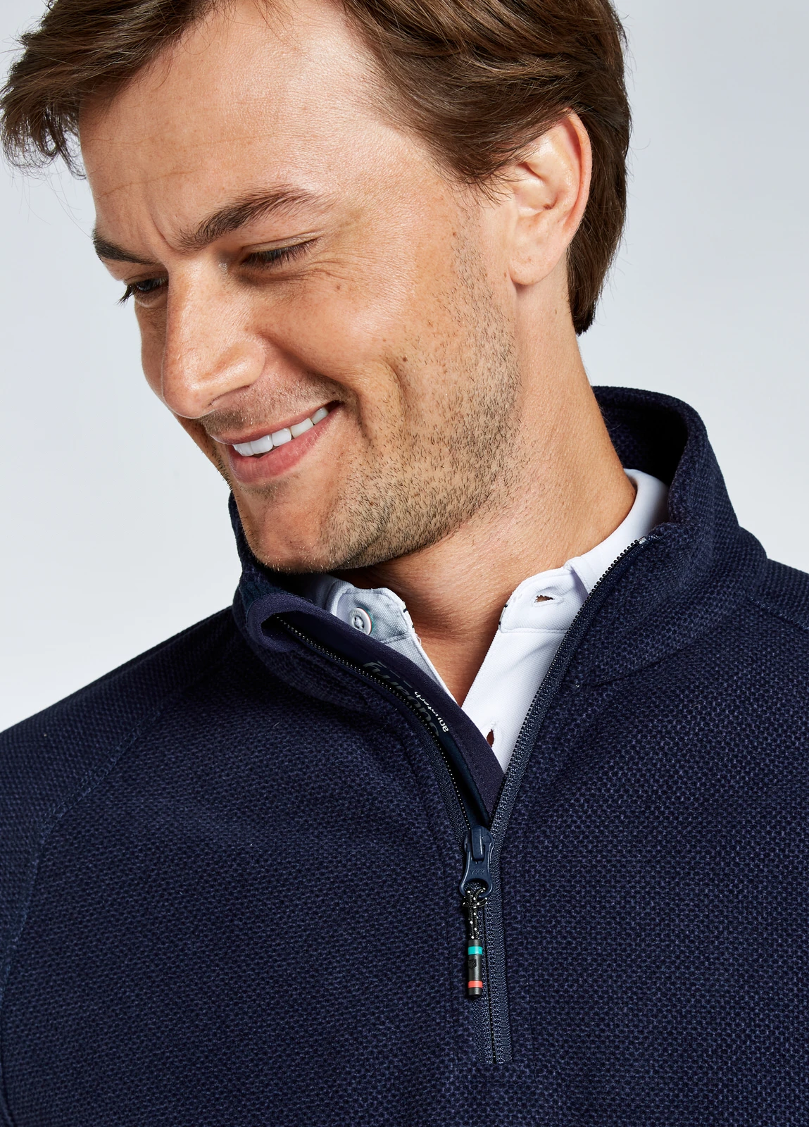 Dubarry Monaco Quarter-zip Fleece - Navy 6 Dubarry Monaco Quarter-zip Fleece - Navy - Image 4
