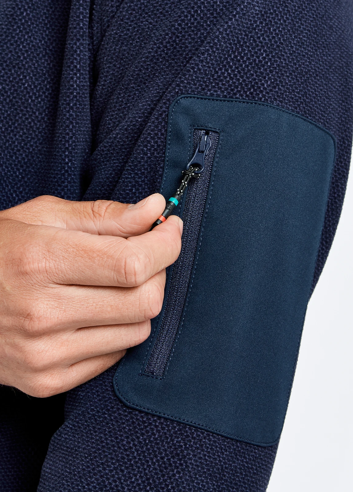 Dubarry Monaco Quarter-zip Fleece - Navy 8 Dubarry Monaco Quarter-zip Fleece - Navy - Image 6