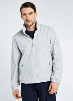 Dubarry Croatia Men's Fleece-lined Crew Jacket - Platinum