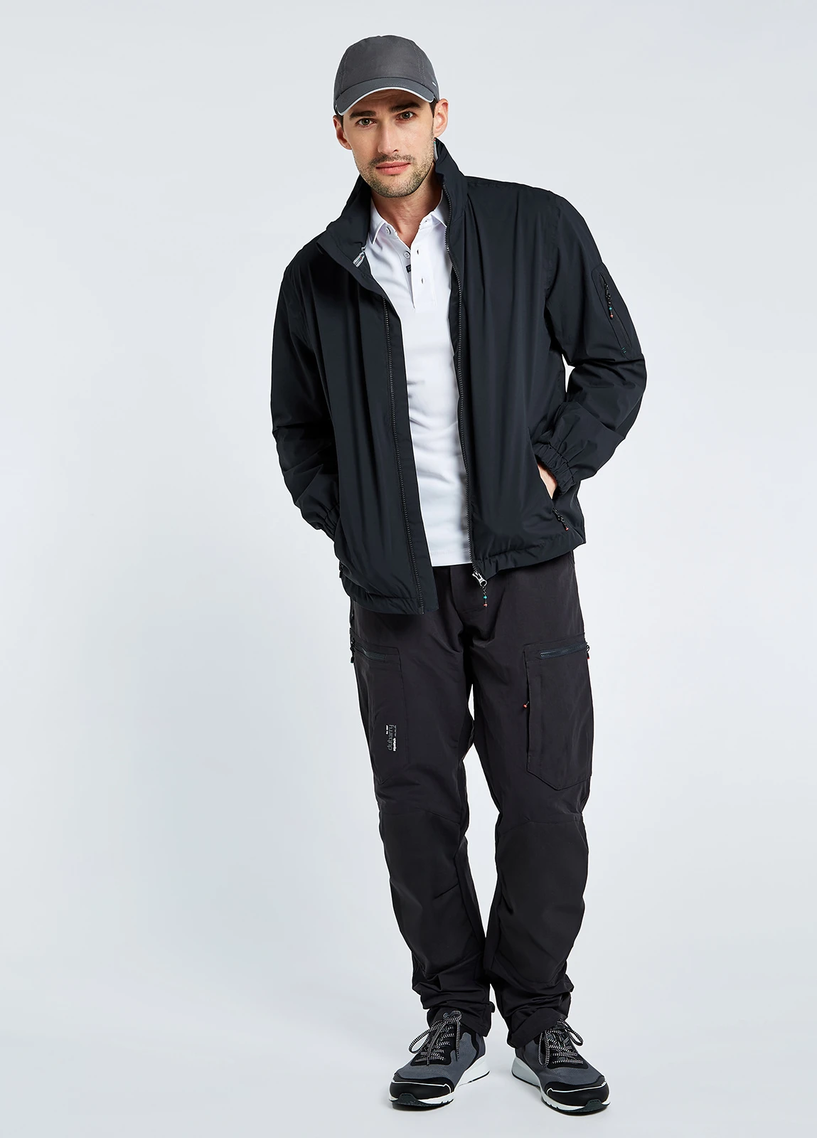 Dubarry Croatia Men's Fleece-lined Crew Jacket - Graphite 4 Dubarry Croatia Men's Fleece-lined Crew Jacket - Graphite - Image 2