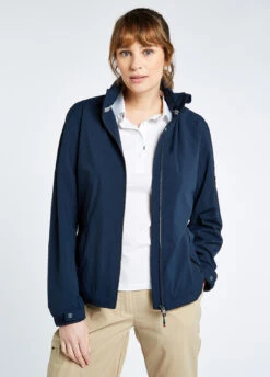 Dubarry Livorno Women's Fleece-lined Crew Jacket - Navy