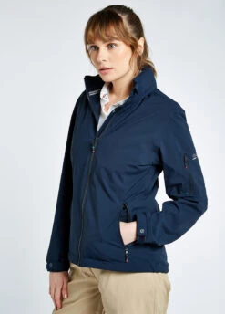 Dubarry Livorno Women's Fleece-lined Crew Jacket - Navy -Dubarry Sales 404803 4wLdYNnVlHk1cn