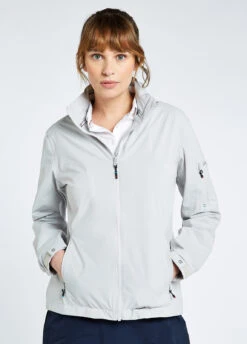 Dubarry Livorno Women's Fleece-lined Crew Jacket - Platinum