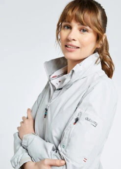 Dubarry Livorno Women's Fleece-lined Crew Jacket - Platinum -Dubarry Sales 404830 5