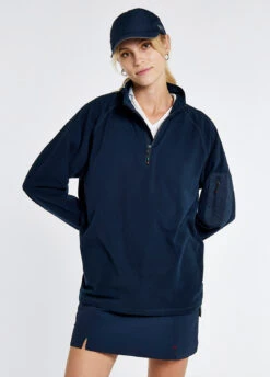 Dubarry Valencia Quarter-zip Fleece - Navy