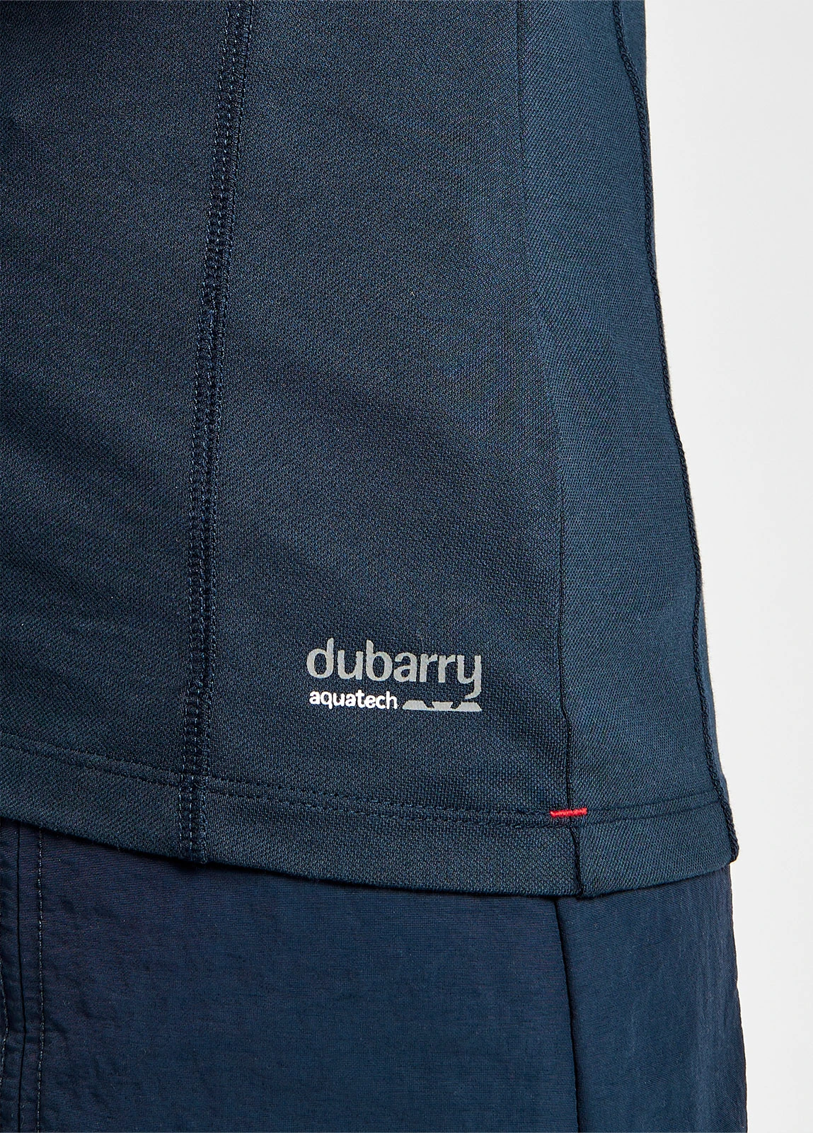 Dubarry Seville Women's V-neck Polo - Navy 10 Dubarry Seville Women's V-neck Polo - Navy - Image 8