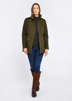 Dubarry Banville Utility Jacket - Olive -Dubarry Sales 406109 2