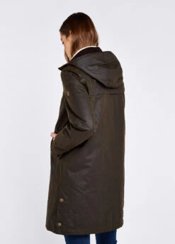 Dubarry Ormond Wax Coat - Olive -Dubarry Sales 406409 4