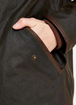Dubarry Ormond Wax Coat - Olive -Dubarry Sales 406409 6