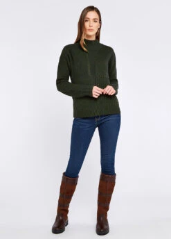 Dubarry Sullivan Knitted Sweater - Olive -Dubarry Sales 406709 2