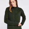 Dubarry Sullivan Knitted Sweater - Olive -Dubarry Sales 406709 3