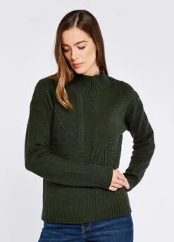 Dubarry Sullivan Knitted Sweater - Olive