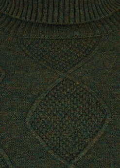 Dubarry Belleek Chunky Roll Neck Sweater - Olive -Dubarry Sales 406809 2
