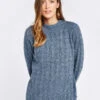 Dubarry Tallanstown Knitted Sweater - Slate Blue