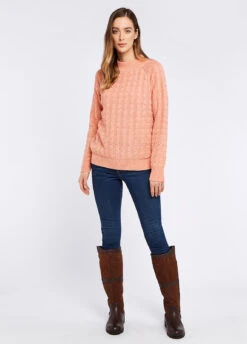 Dubarry Tallanstown Knitted Sweater - Apricot -Dubarry Sales 406914 2