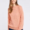 Dubarry Tallanstown Knitted Sweater - Apricot -Dubarry Sales 406914 3