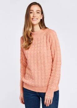 Dubarry Tallanstown Knitted Sweater - Apricot