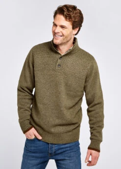 Dubarry Roundwood Knitted Sweater - Dusky Green