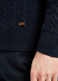 Dubarry Portnahinch Knitted Sweater - Navy -Dubarry Sales 407703 5
