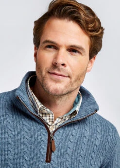 Dubarry Portnahinch Knitted Sweater - Slate Blue 9 Dubarry Portnahinch Knitted Sweater - Slate Blue -Dubarry Sales 407708 4