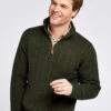 Dubarry Portnahinch Knitted Sweater - Olive