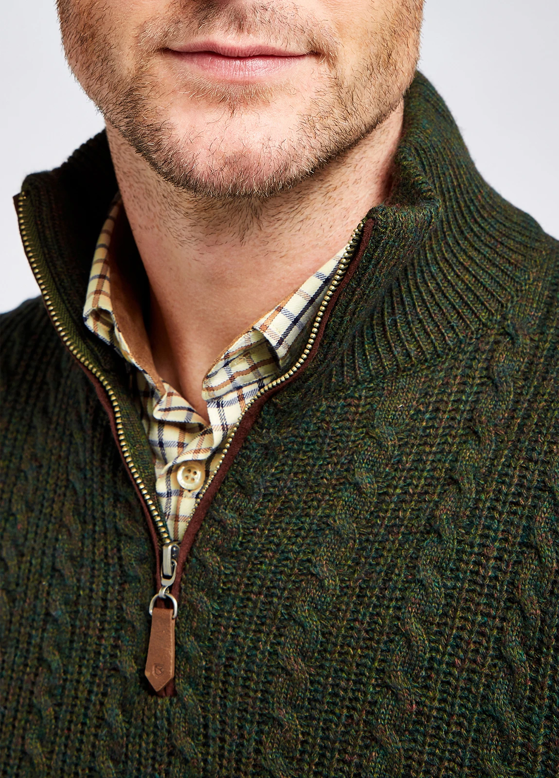 Dubarry Portnahinch Knitted Sweater - Olive 6 Dubarry Portnahinch Knitted Sweater - Olive - Image 4