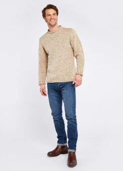 Dubarry Killeshin Crew Sweater - Stone -Dubarry Sales 407916 2