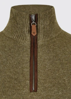 Dubarry Feeney Zip Neck Sweater - Dusky Green 10 Dubarry Feeney Zip Neck Sweater - Dusky Green -Dubarry Sales 408549 2