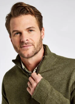 Dubarry Feeney Zip Neck Sweater - Dusky Green 9 Dubarry Feeney Zip Neck Sweater - Dusky Green -Dubarry Sales 408549 38DzauYSPsW3RW