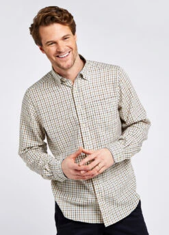 Dubarry Connell Tattersall Check Shirt - Slate Blue
