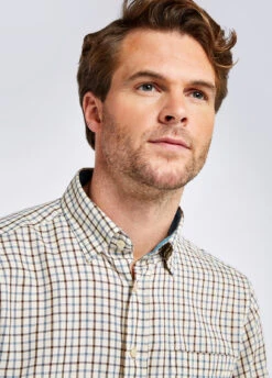 Dubarry Connell Tattersall Check Shirt - Slate Blue -Dubarry Sales 409108 4