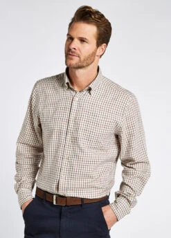 Dubarry Connell Tattersall Check Shirt - Dark Pebble