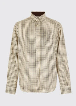 Dubarry Connell Tattersall Check Shirt - Mahogany -Dubarry Sales 409122 1
