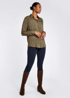 Dubarry Orchard Shirt - Dusky Green -Dubarry Sales 409449 2